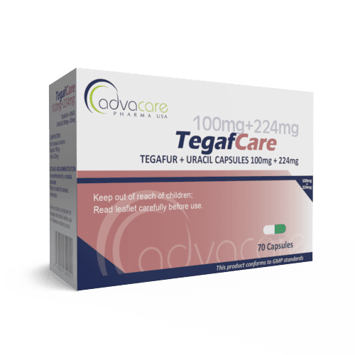 Tegafur + Uracil Capsules (box of 70 capsules)