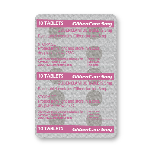 Glibenclamide Tablets (blister of 10 tablets)