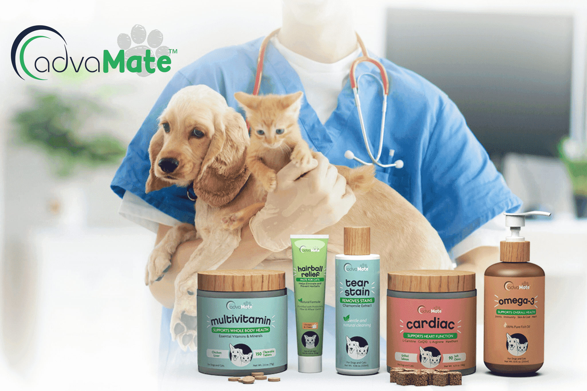 AdvaCare Pharma AdvaMate Pet Supplements