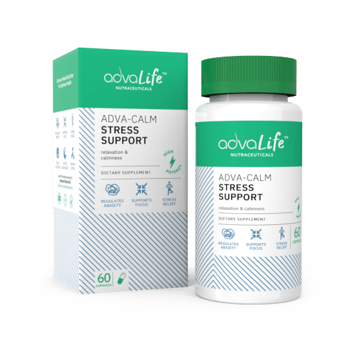 Complément de Soulagement du Stress (1 boîte et 1 bouteille)