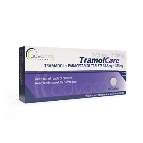 Tramadol + Paracetamol Tablets (box of 10 tablets)