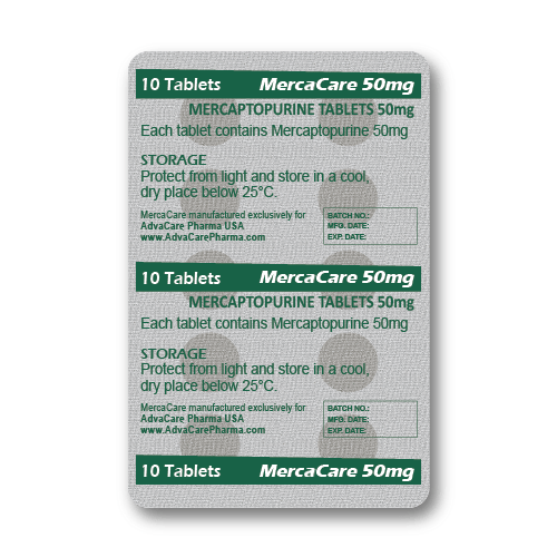Mercaptopurine Tablets (blister of 10 tablets)
