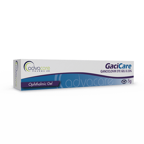 Ganciclovir Gel para los Ojos (caja de 1 tubo)