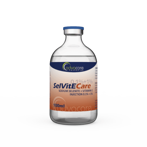 Injection de Sélénite Sodique + Vitamine E (1 flacon)