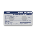 Albendazole Tablets (blister of 2 tablets)