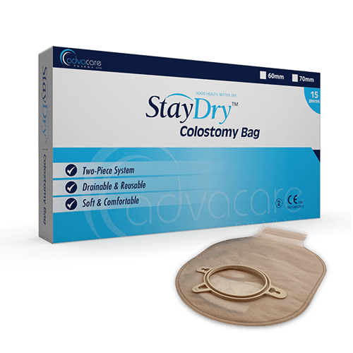 Colostomy Bags (a box of 15 pieces)