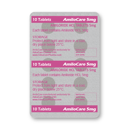 Amilorida HCL Comprimidos (blister de 10 comprimidos)