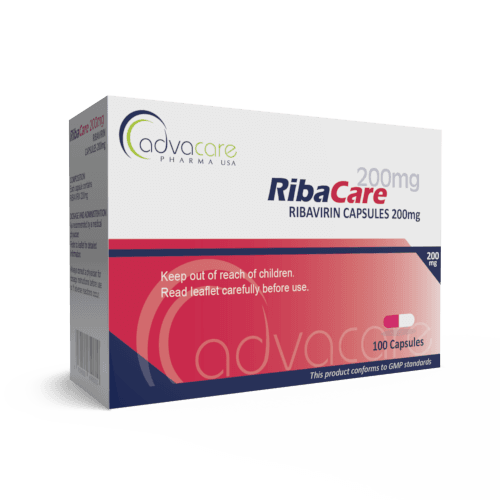 Ribavirin Capsules (box of 100 capsules)