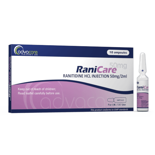 Injection de Ranitidine HCl (1 boîte et 1 ampoule)