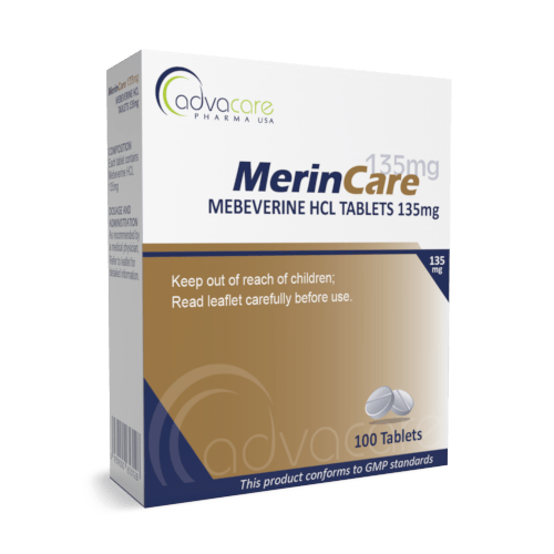 Mebeverine HCL Tablets (box of 100 tablets)