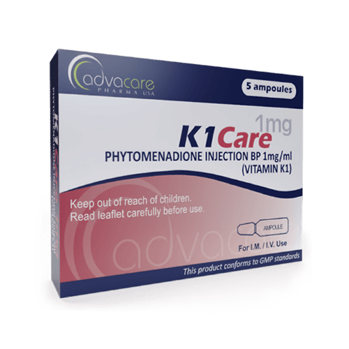 Vitamin K1 Injection (box of 5 ampoules)