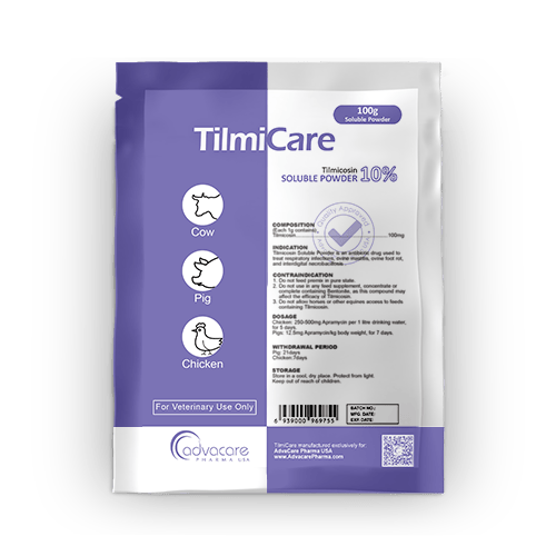 Tilmicosine Poudre Soluble (1 sac)