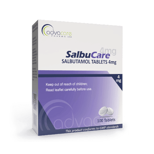 Comprimidos de Salbutamol (caja de 100 comprimidos)