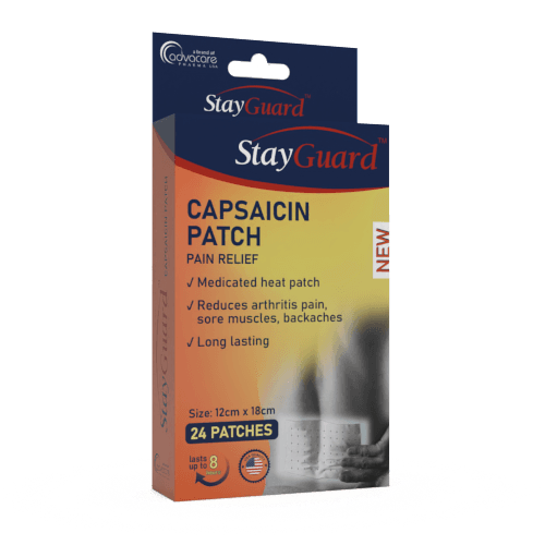 Parches de capsaicina (24 piezas/caja)