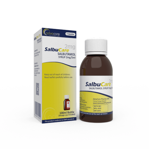 Sirop de Salbutamol (1 boîte et 1 flacon)