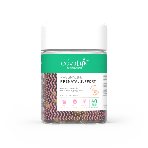 Gomitas de Soporte Prenatal (frasco de 60 gomitas)