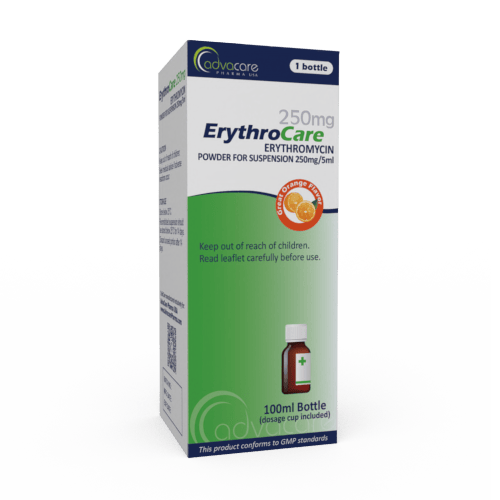 Érythromycine Stéarate pour Suspension Orale (carton de 1 bouteille)