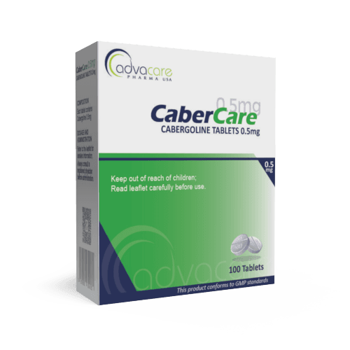 Cabergoline Tablets (box of 100 tablets)