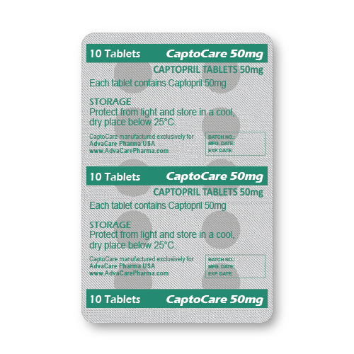 Captopril Comprimido (blister de 10 comprimidos)