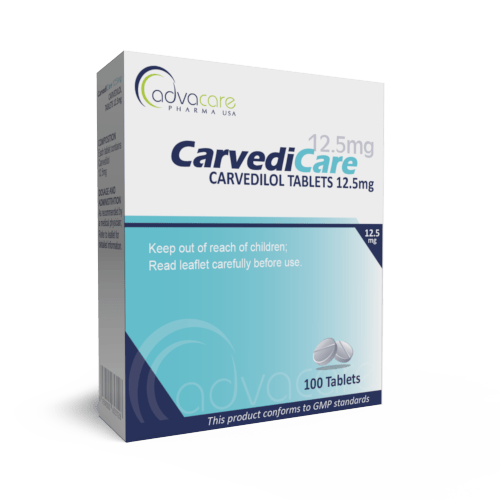 Comprimés de Carvédilol (boîte de 100 comprimés)