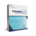 Carvedilol Tablets (box of 100 tablets)