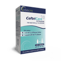 Ceftriaxona sódica con lidocaína HCL para inyección (caja de 1 vial y 1 ampolla)