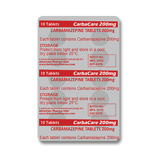 Carbamazepina Comprimidos (blister de 10 comprimidos)