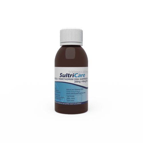 Sulfamethoxazole + Trimethoprim Oral Suspension (1 bottle)