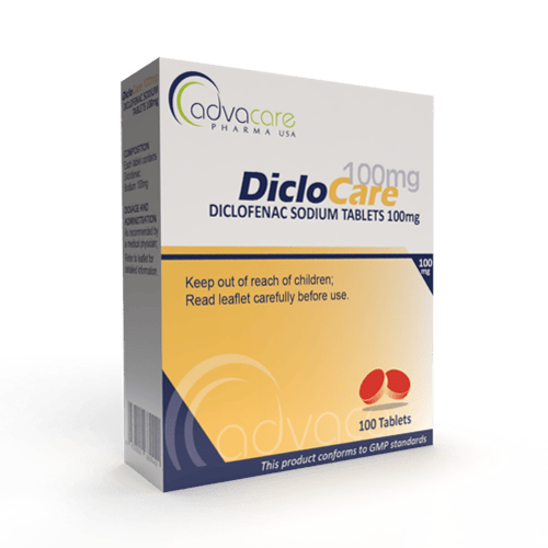 Diclofenac Sodium Tablets (box of 100 tablets)