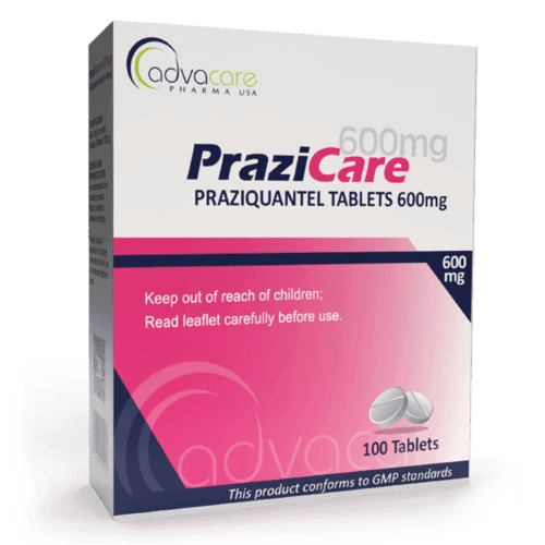 Comprimés de Praziquantel (boîte de 100 comprimés)