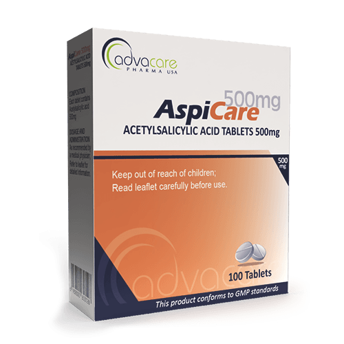 Acetylsalicylic Acid Tablets (box of 100 tablets)