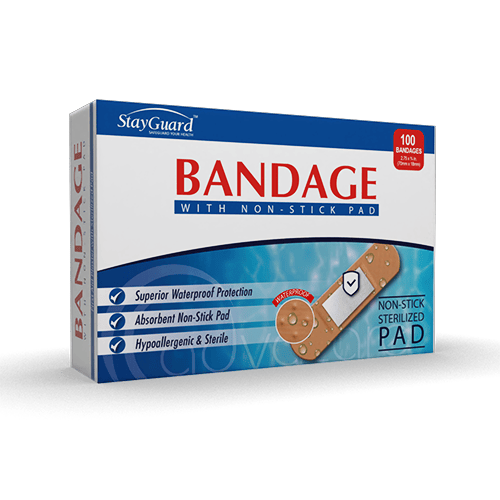 Bandages imperméables (100 pièces/boîte)