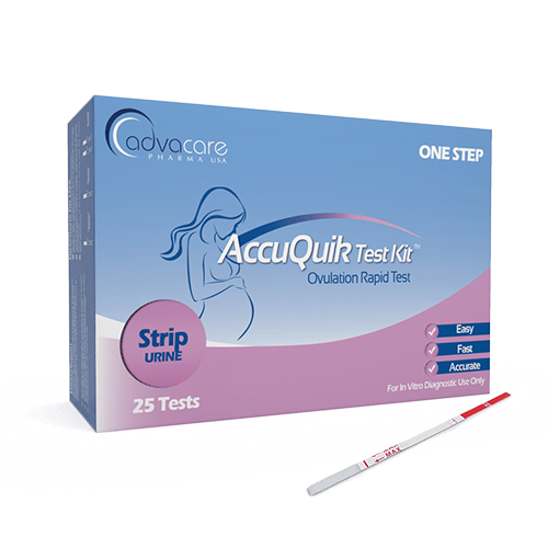 Kit de test d'ovulation Bandelette (boîte de 25 kits)
