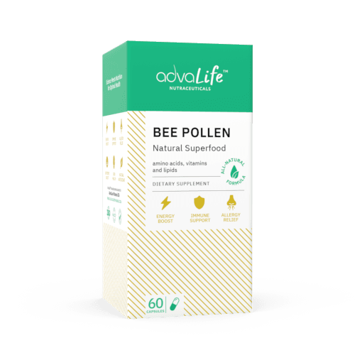 Capsules de Pollen d'Abeille (boîte de bouteilles)