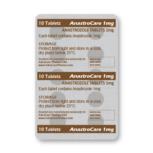 Anastrozole Tablets (blister of 10 tablets)
