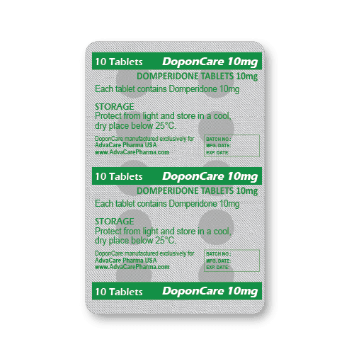 Comprimés de Dompéridone (blister de 10 comprimés)