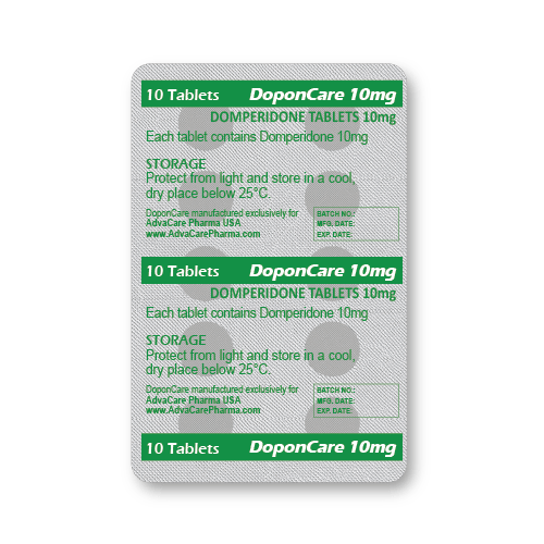 Comprimés de Dompéridone (blister de 10 comprimés)
