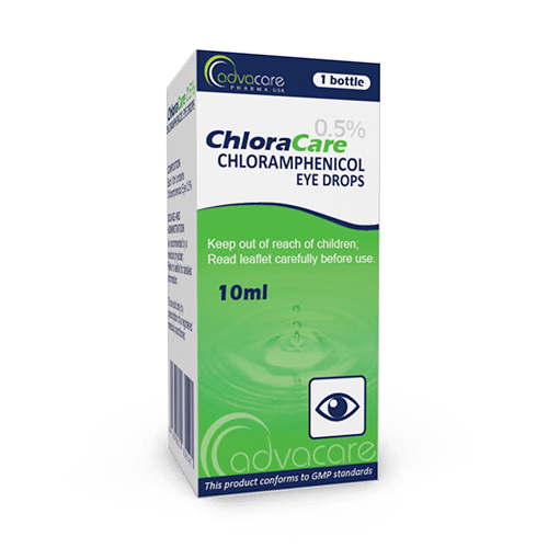 Chloramphenicol Eye Drops (box of 1 bottle)