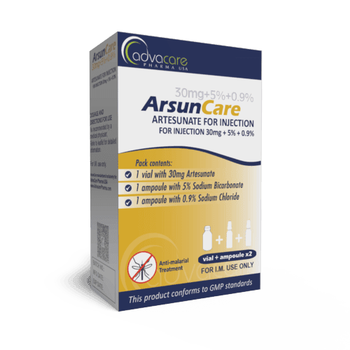 Artesunate pour Injection (boîte de flacons et ampoules de diluant)