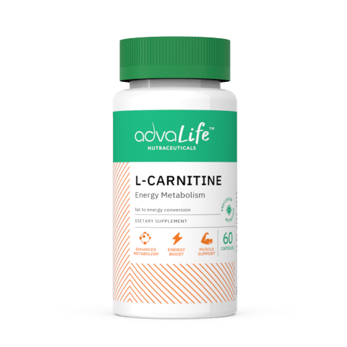 L-Carnitine Capsules (flacon de 60 gélules)