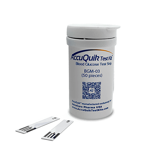 Tiras Reactivas de Glucosa (frasco de 50 tiras)