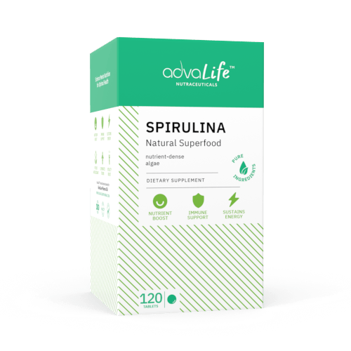 Espirulina Comprimidos (caja de botella)