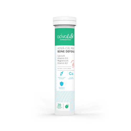 Comprimés Effervescents Calcium + Magnésium + Vitamine D3 (tube de 20 comprimés)