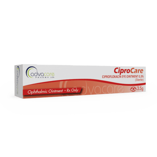 Pommade Ophtalmique de Ciprofloxacine (boîte de 1 tube)