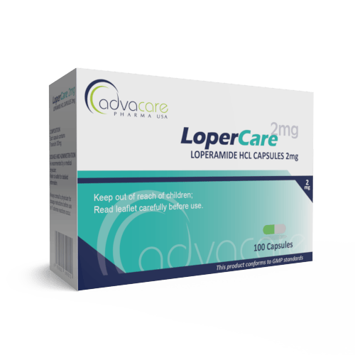 Capsules de lopéramide HCL  (boîte de 100 capsules)