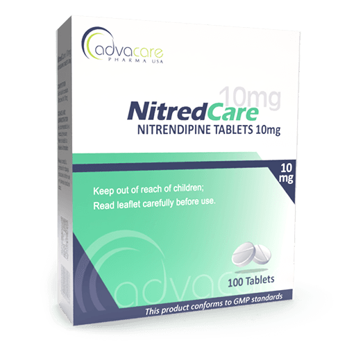 Nitrendipine Tablets (box of 100 tablets)