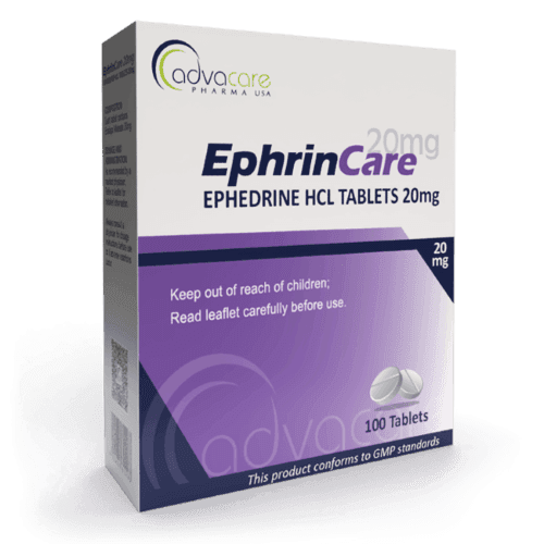 Comprimidos de Efedrina HCl (caja de 100 comprimidos)