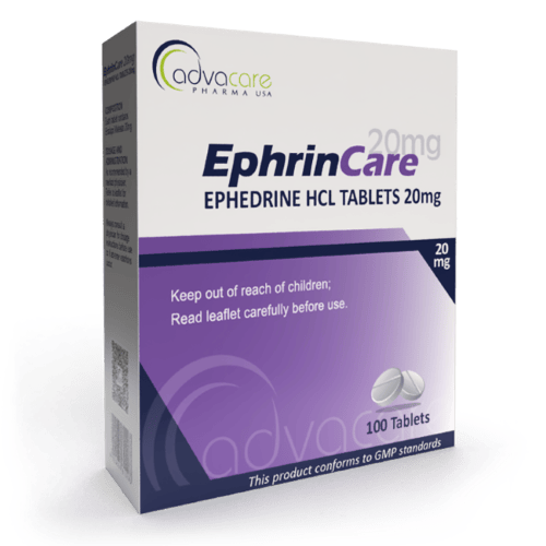 Comprimés d'Éph�édrine HCl (boîte de 100 comprimés)