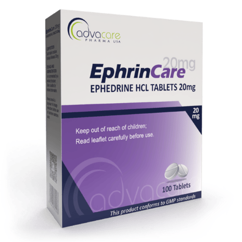 Éphédrine HCL Comprimés (boîte de 100 comprimés)