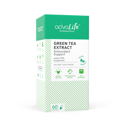 Té Verde Cápsulas (caja de botella)